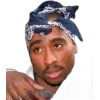 Стикер 12 2Pac Shakur