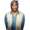 Стикер 33 2Pac Shakur