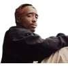 Стикер 2 2Pac Shakur