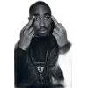 Стикер 16 2Pac Shakur