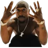 Стикер 17 2Pac Shakur