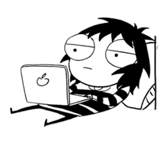 ☂ Стикер «sᴀʀᴀ ᴀɴᴅᴇʀsᴇɴ» для Telegram