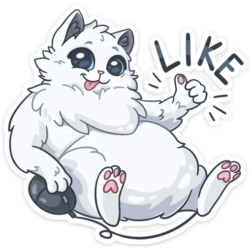 👍 Стикер «Снежик» для Telegram