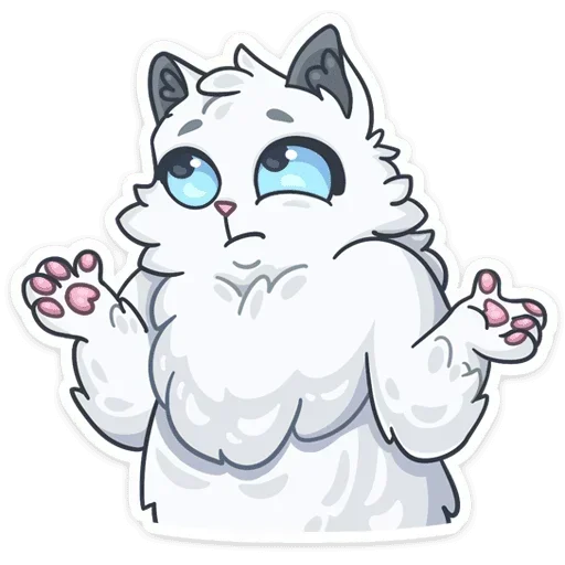 🤷‍♀️ Стикер «Снежик» для Telegram