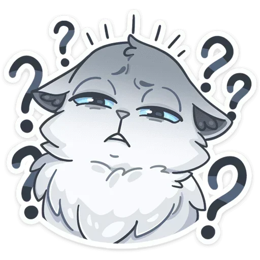 ❓ Стикер «Снежик» для Telegram