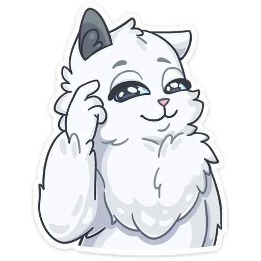 🤔 Стикер «Снежик» для Telegram