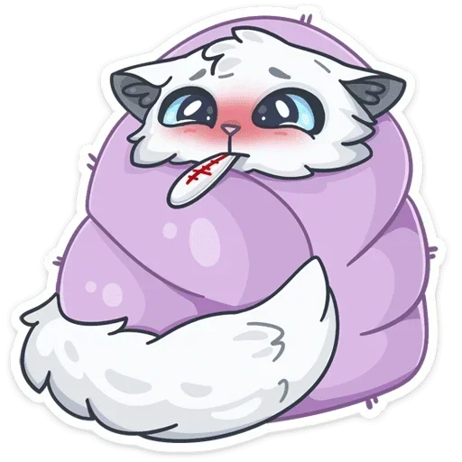 🤒 Стикер «Снежик» для Telegram