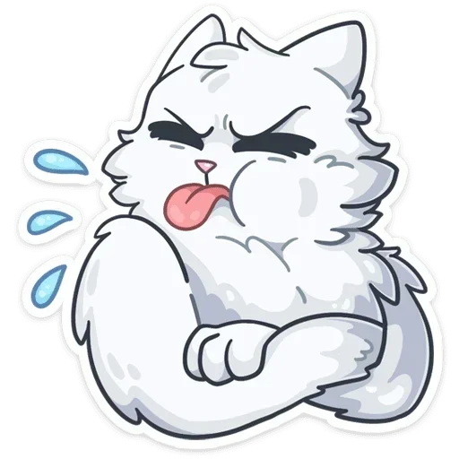 😝 Стикер «Снежик» для Telegram