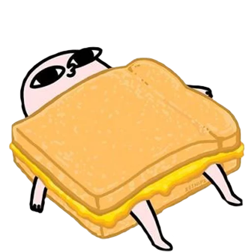 🍞 Стикер «Пак для калажей» для Telegram