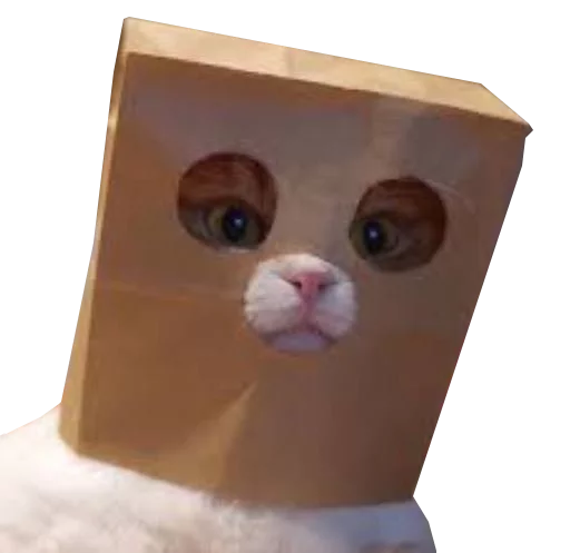 🐈 Стикер «Пак для калажей» для Telegram