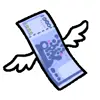 Стикер 55 Pack Money #status #logo