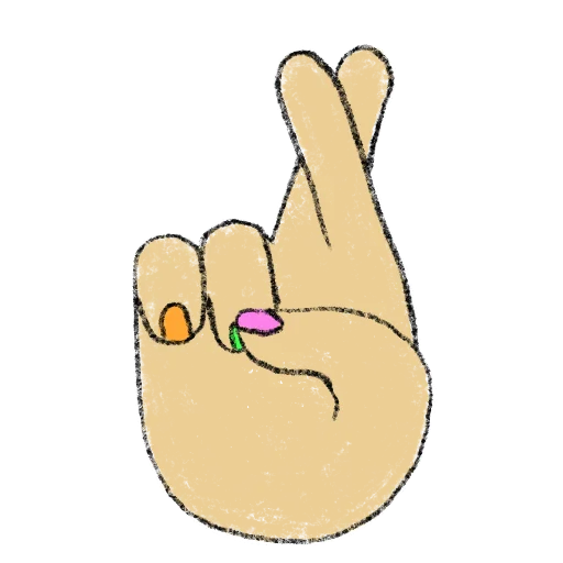 🤞 Стикер «жыза» для Telegram
