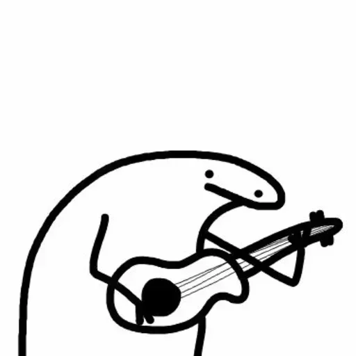 🎻 Стикер «Stickman» для Telegram