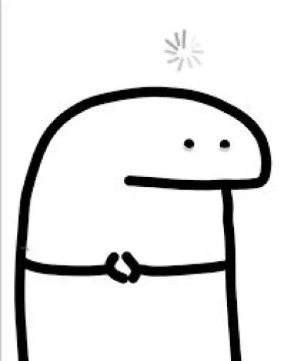😐 Стикер «Stickman» для Telegram