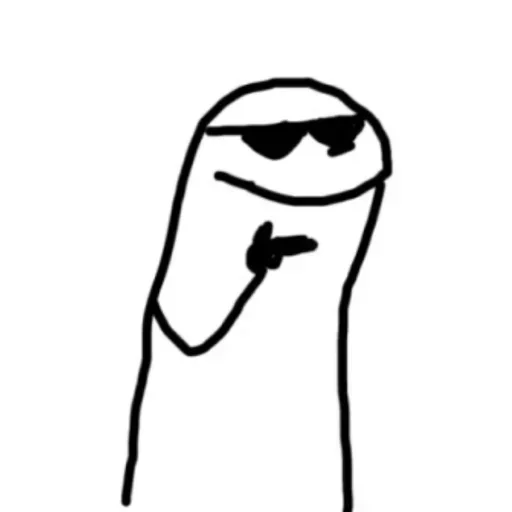 😎 Стикер «Stickman» для Telegram
