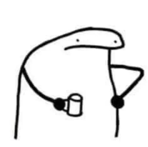 ☕️ Стикер «Stickman» для Telegram