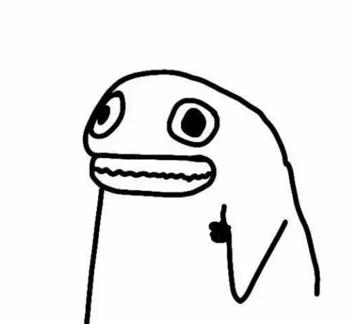👍 Стикер «Stickman» для Telegram