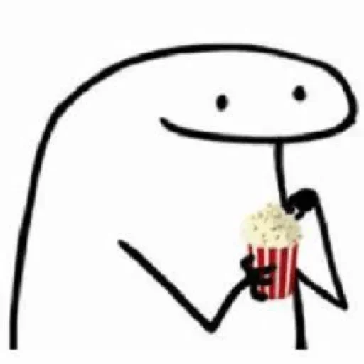 🍿 Стикер «Stickman» для Telegram