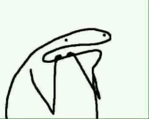 😱 Стикер «Stickman» для Telegram