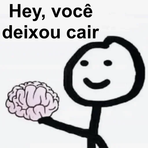 🧠 Стикер «Stickman» для Telegram