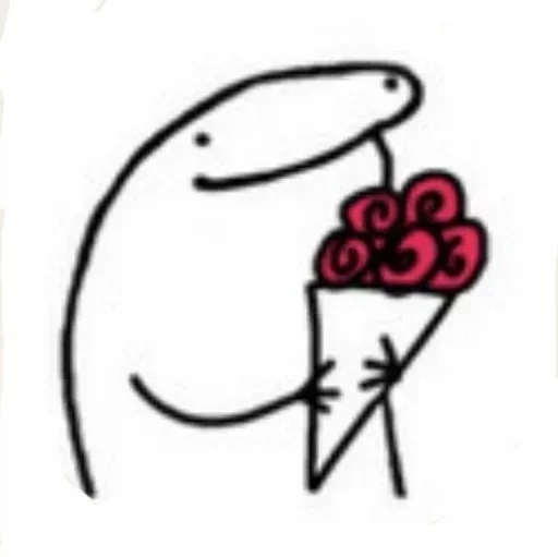 💐 Стикер «Stickman» для Telegram