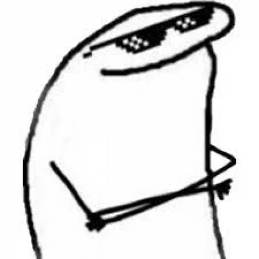 😎 Стикер «Stickman» для Telegram