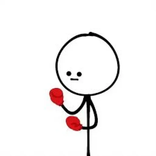 🥊 Стикер «Stickman» для Telegram