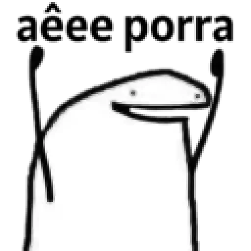 😃 Стикер «Stickman» для Telegram