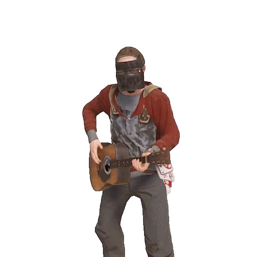 🎸 Стикер «Растер» для Telegram