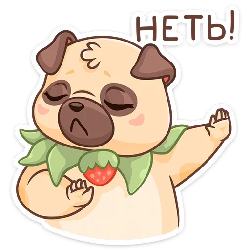 🙅‍♂️ Стикер «Падди» для Telegram