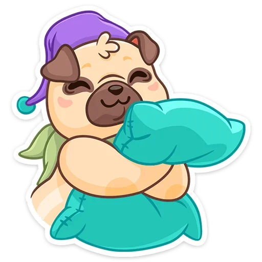 😴 Стикер «Падди» для Telegram
