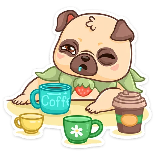 ☕️ Стикер «Падди» для Telegram