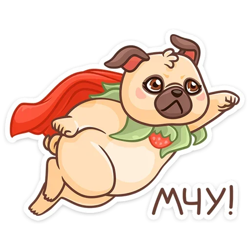 🏃‍♂️ Стикер «Падди» для Telegram
