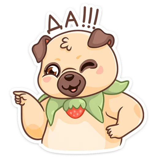 😉 Стикер «Падди» для Telegram