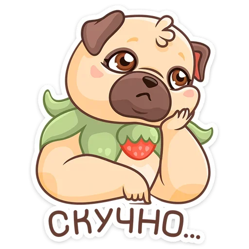 😫 Стикер «Падди» для Telegram