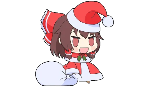 Стикерпак Touhou Padoru Chibi Characters для Telegram