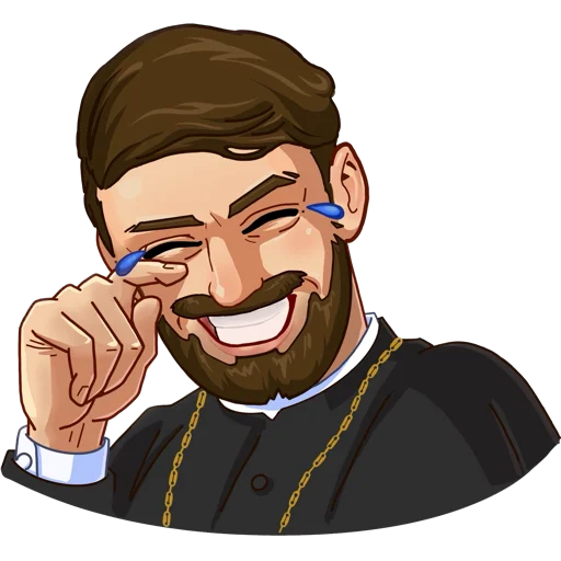 😂 Стикер «padre kost» для Telegram