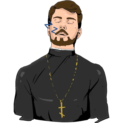 💤 Стикер «padre kost» для Telegram