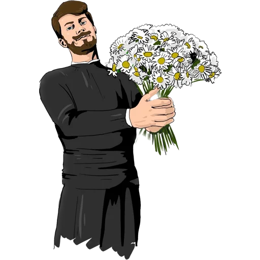 🎁 Стикер «padre kost» для Telegram