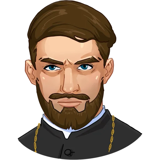 🤨 Стикер «padre kost» для Telegram