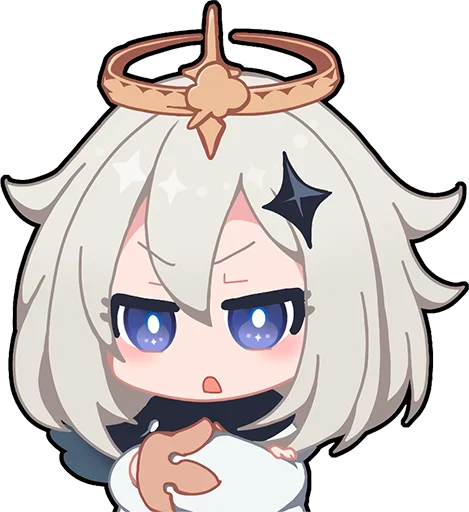 😒 Стикер «Paimon (Genshin Impact)» для Telegram
