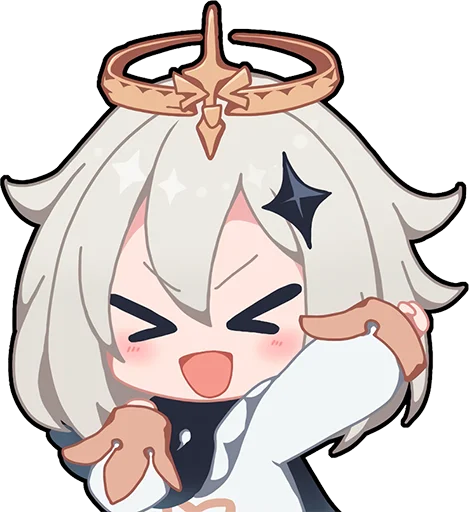 😆 Стикер «Paimon (Genshin Impact)» для Telegram