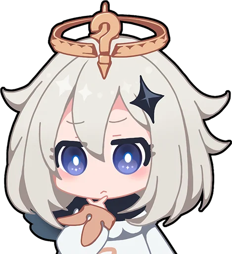 🤔 Стикер «Paimon (Genshin Impact)» для Telegram