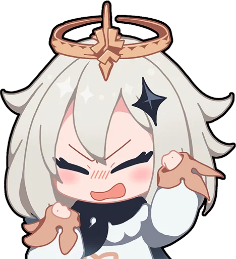 😖 Стикер «Paimon (Genshin Impact)» для Telegram