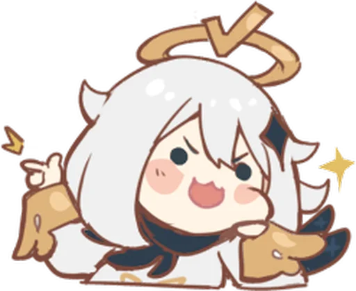 😌 Стикер «Paimon Stickers 1» для Telegram