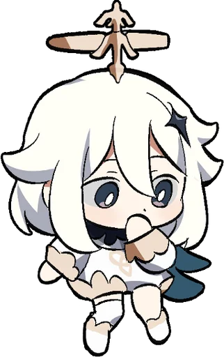 🤔 Стикер «Paimon Stickers 1» для Telegram