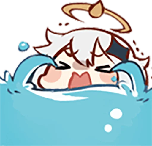 😭 Стикер «Paimon Stickers 1» для Telegram
