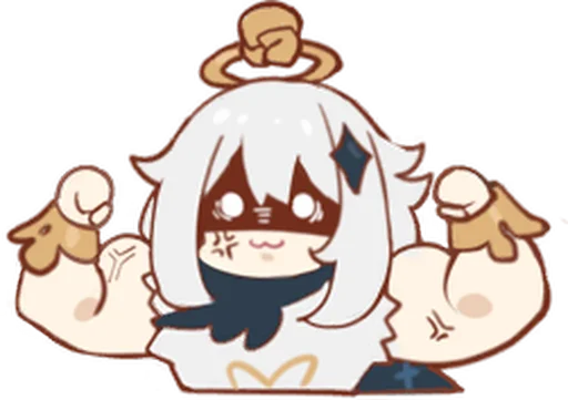 💪 Стикер «Paimon Stickers 1» для Telegram