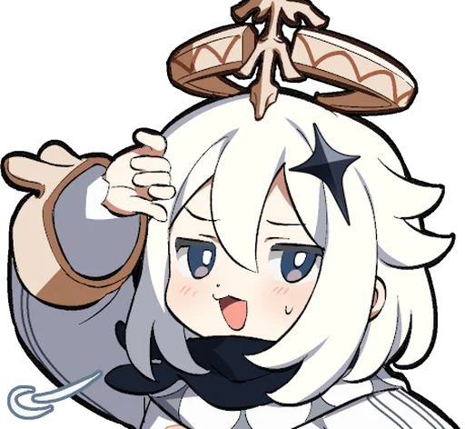 😅 Стикер «Paimon Stickers 1» для Telegram