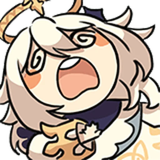 😫 Стикер «Paimon Stickers 1» для Telegram